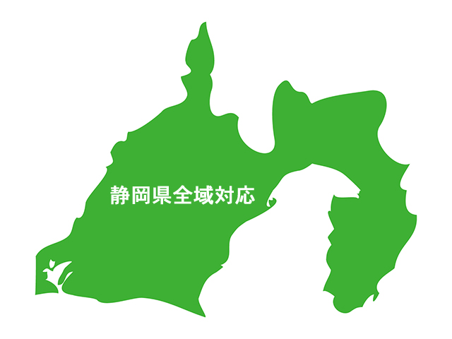 静岡県日本地図